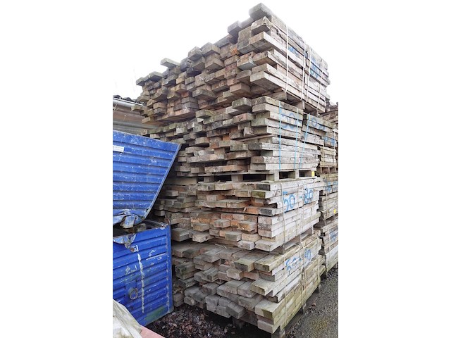 8x pallet hout - afbeelding 4 van  4