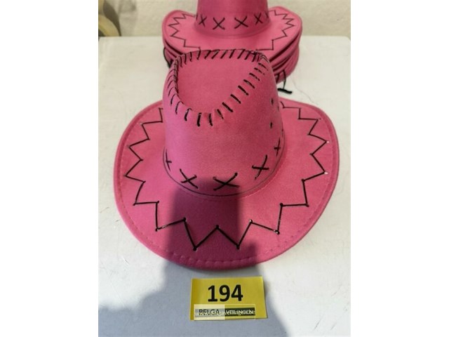 8x party cowboyhoed - afbeelding 1 van  3
