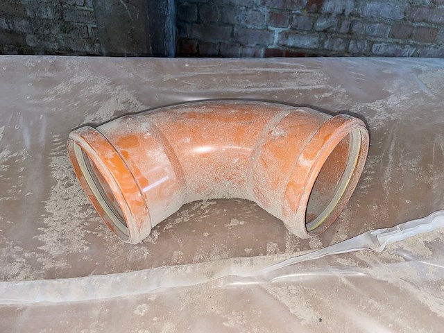 8x pvc bocht - afbeelding 1 van  4