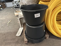8x pvc pot - 90l - afbeelding 1 van  1