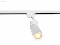 (8x) railspot gu10 armatuur cilinder zand wit... - afbeelding 3 van  6