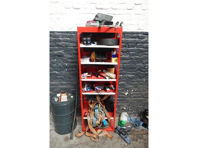 8x rek / kast met inhoud - afbeelding 43 van  50
