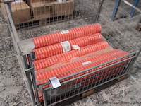 8x rol afbakeningsnet, colorline, extra strong, ref. vm 350001, 50 m x 1 m, 7, 5 kg per rol, hdpe - uv resistant - afbeelding 1 van  3