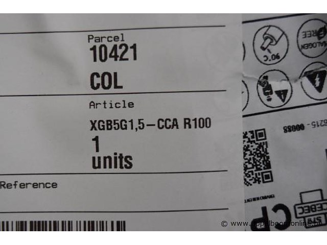 8x rol kabel, xgb5g1.5-cca r100, 1.5mm², 100m - afbeelding 2 van  3