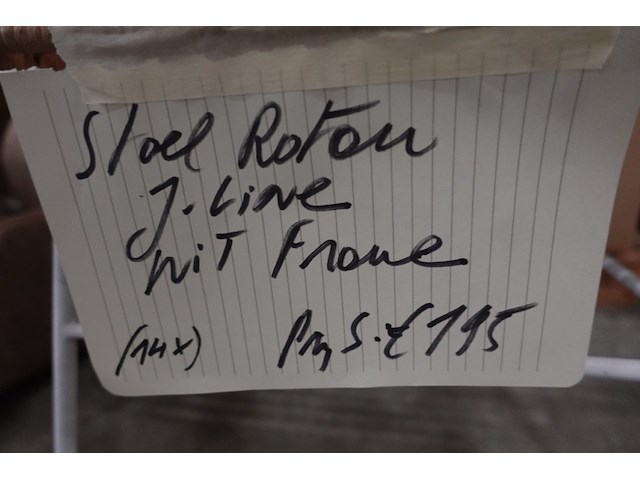 8x roton stoel j-line - afbeelding 4 van  4