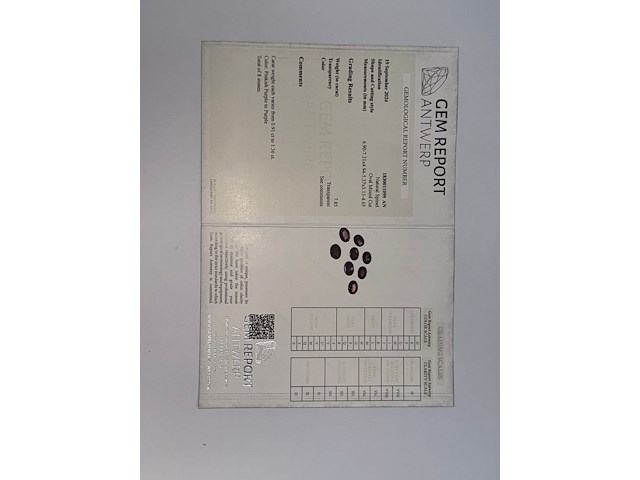 8x roze-paarse spinel - afbeelding 4 van  9