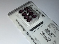 8x roze-paarse spinel - afbeelding 6 van  9