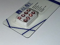 8x roze spinel - afbeelding 2 van  8