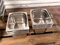 8x rvs schaal 32x52x8 cm - afbeelding 2 van  3