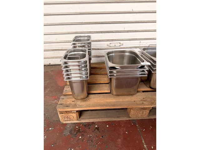 8x rvs schaal 32x52x8 cm - afbeelding 3 van  3