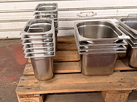 8x rvs schaal 32x52x8 cm - afbeelding 3 van  3