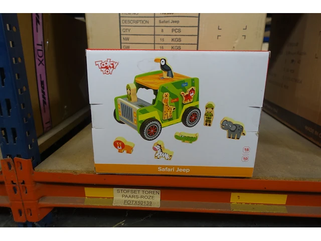 8x safari jeep tooky toy - afbeelding 1 van  2