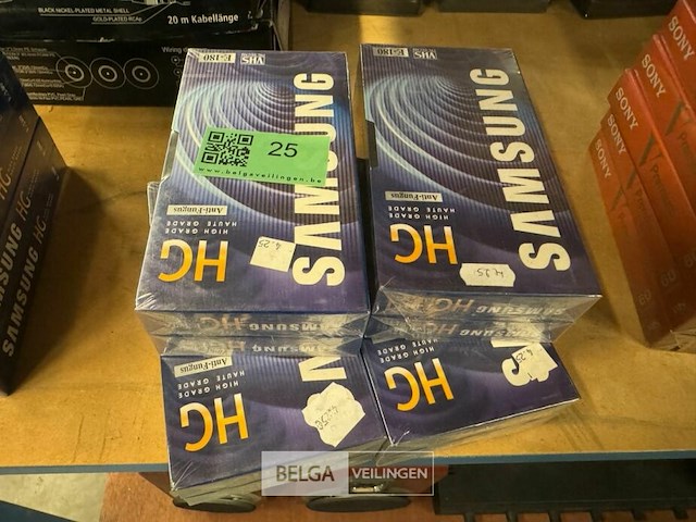 8x samsung cassettes e-180 - afbeelding 1 van  3