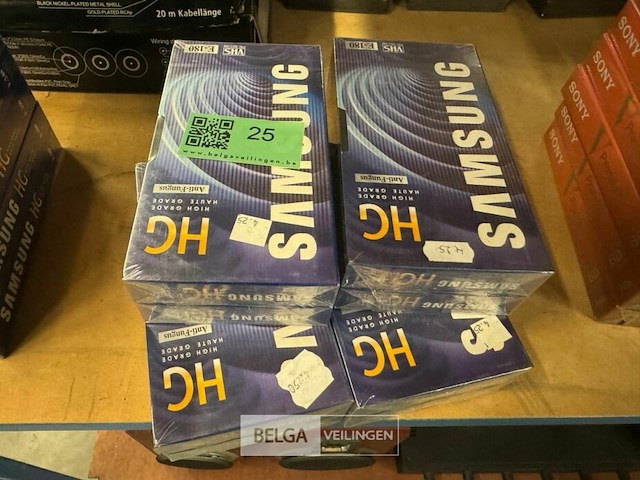 8x samsung cassettes e-180 - afbeelding 2 van  3