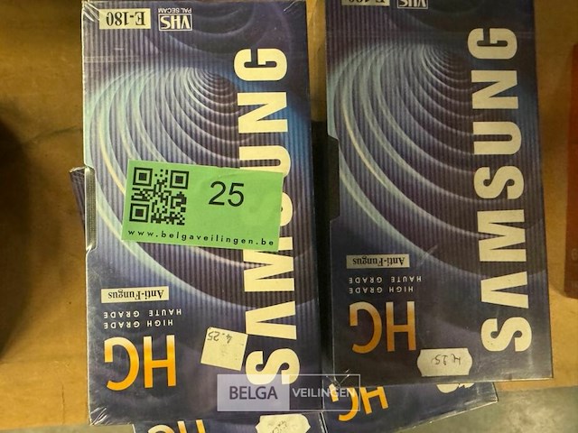 8x samsung cassettes e-180 - afbeelding 3 van  3