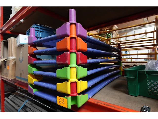 8x stapelbaar kinderbedje - afbeelding 2 van  5