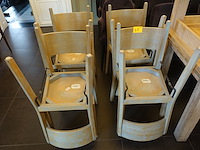 8x stoel hutten - afbeelding 1 van  4