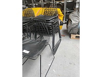 8x stoel zwart (8x) - afbeelding 2 van  2