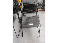 8x stoel zwart (8x) - afbeelding 4 van  6