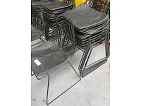 8x stoel zwart (8x) - afbeelding 6 van  6