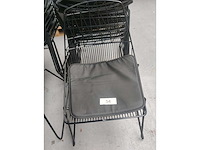 8x stoel zwart (8x) - afbeelding 1 van  3