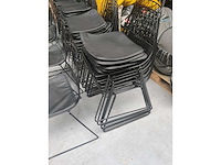 8x stoel zwart (8x) - afbeelding 1 van  4
