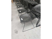 8x stoel zwart (8x) - afbeelding 4 van  4