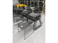 8x stoel zwart (8x) - afbeelding 3 van  4