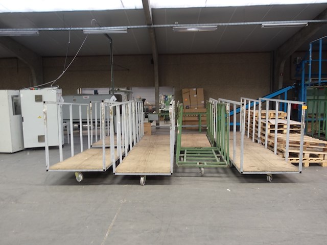 8x transportkar op wielen - afbeelding 1 van  5