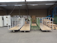 8x transportkar op wielen - afbeelding 1 van  5