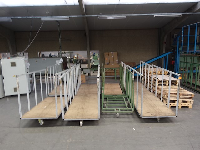 8x transportkar op wielen - afbeelding 2 van  5