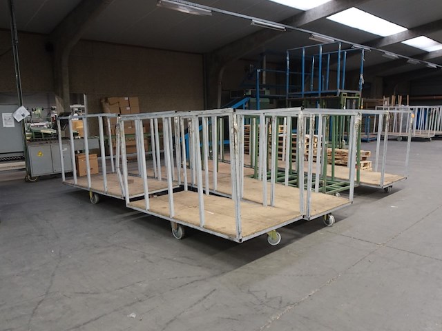 8x transportkar op wielen - afbeelding 3 van  5