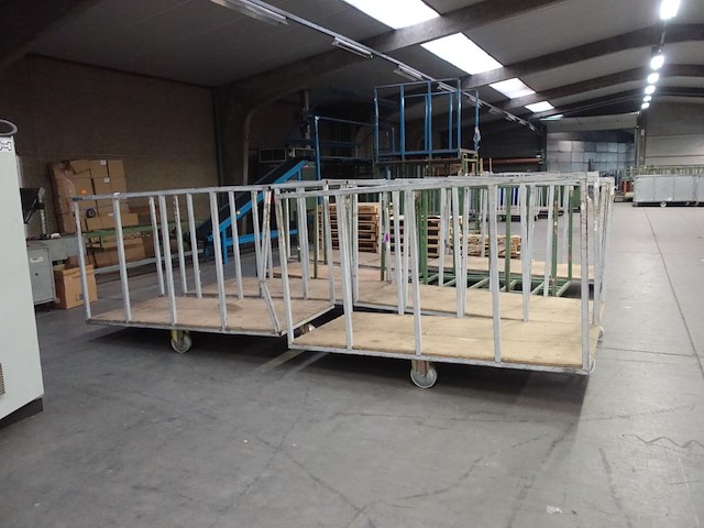 8x transportkar op wielen - afbeelding 4 van  5