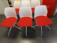 8x verrijdbare conferentiestoel kastel - afbeelding 4 van  9