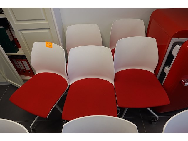 8x verrijdbare conferentiestoel kastel - afbeelding 5 van  9