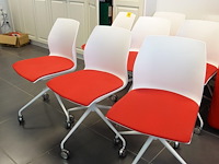 8x verrijdbare conferentiestoel kastel - afbeelding 6 van  9