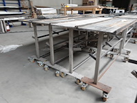 8x verrijdbare metalen kar - afbeelding 5 van  5