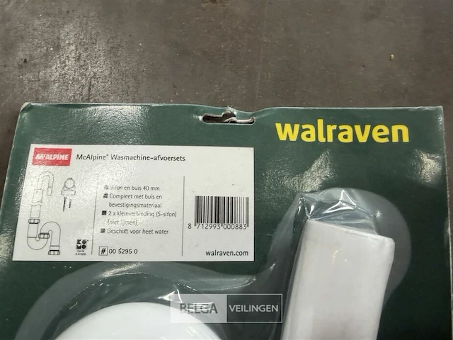 8x wasmachine afvoerset - afbeelding 3 van  3