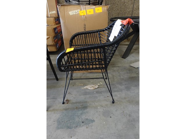 8x wicker stoel - afbeelding 2 van  3