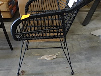 8x wicker stoel - afbeelding 2 van  3