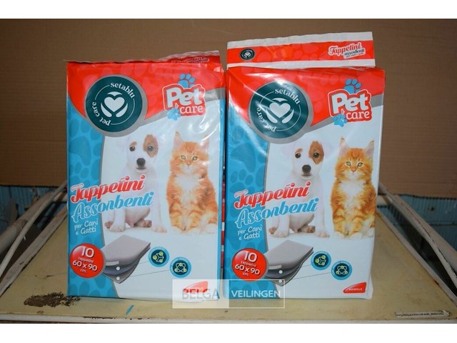 8x10st dierenplasdoeken 60x90cm - afbeelding 1 van  2