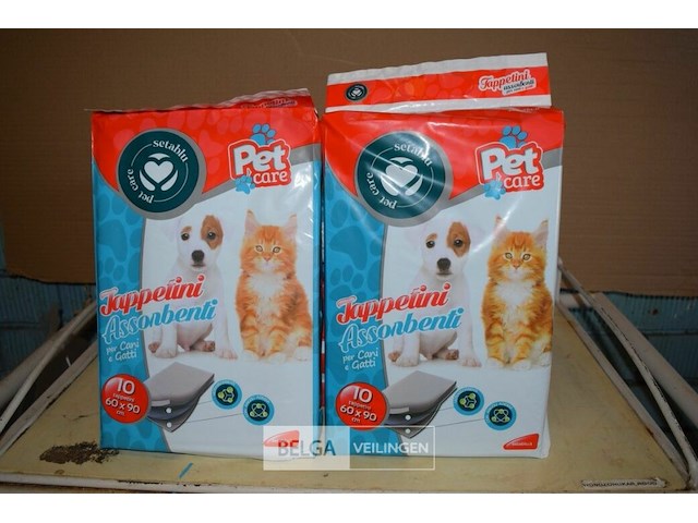 8x10st dierenplasdoeken 60x90cm - afbeelding 1 van  2