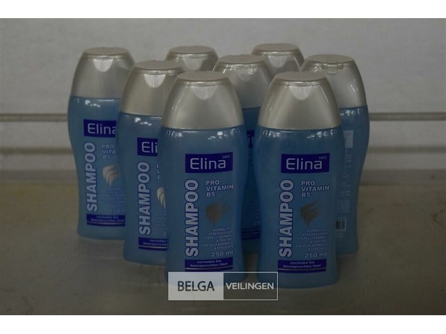 8x250ml elina shampoo - afbeelding 2 van  3