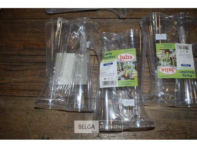 8x4st plastieken cava bekers - afbeelding 2 van  2
