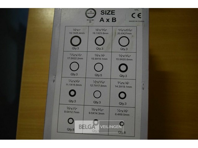 8x50pcs o ringen - afbeelding 3 van  3