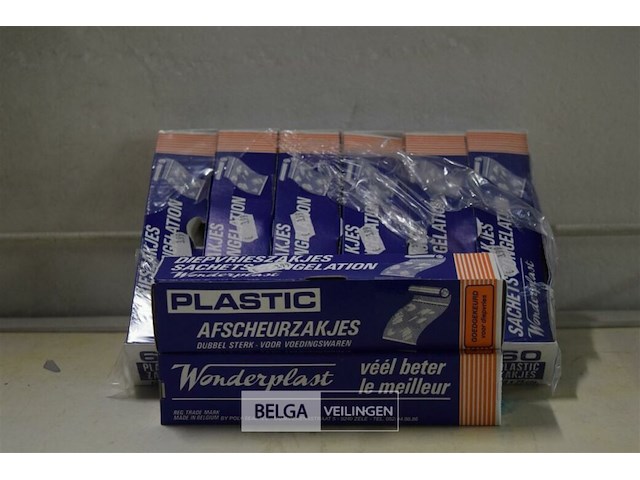 8x60st diepvrieszakjes 18x25cm - afbeelding 1 van  3