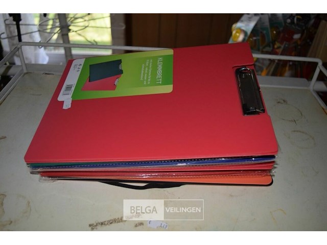 9 bladhouders met kaft - afbeelding 1 van  2