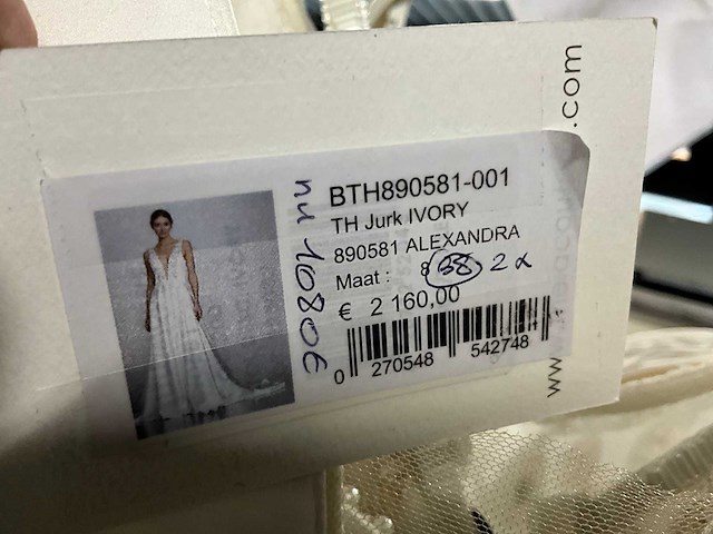 9 bruidsjurken theia (totaalprijs) - afbeelding 10 van  23