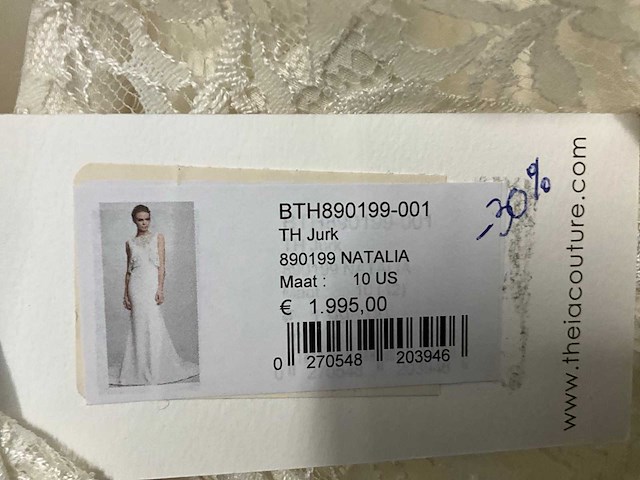 9 bruidsjurken theia (totaalprijs) - afbeelding 15 van  23