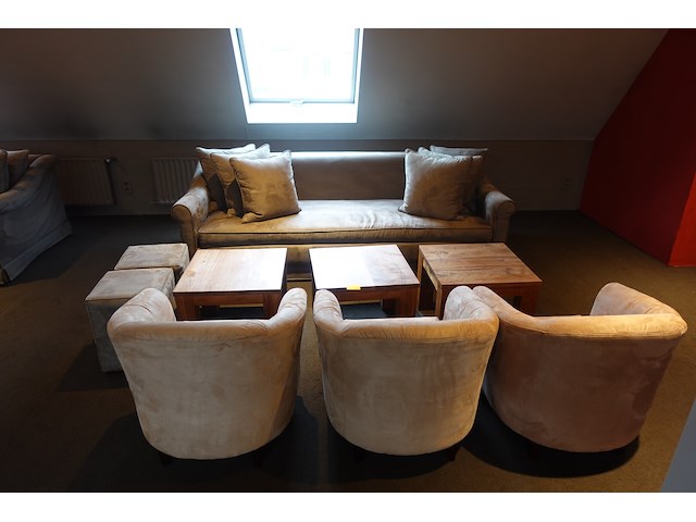 9-delige loungeset - afbeelding 1 van  9